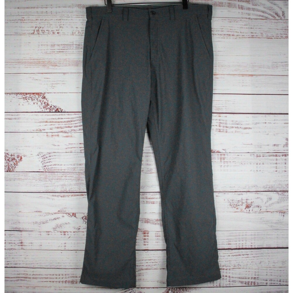 Eddie Bauer Tech Pants Mens 36 X 32 Gray Utility Stretch Outdoor Hiking